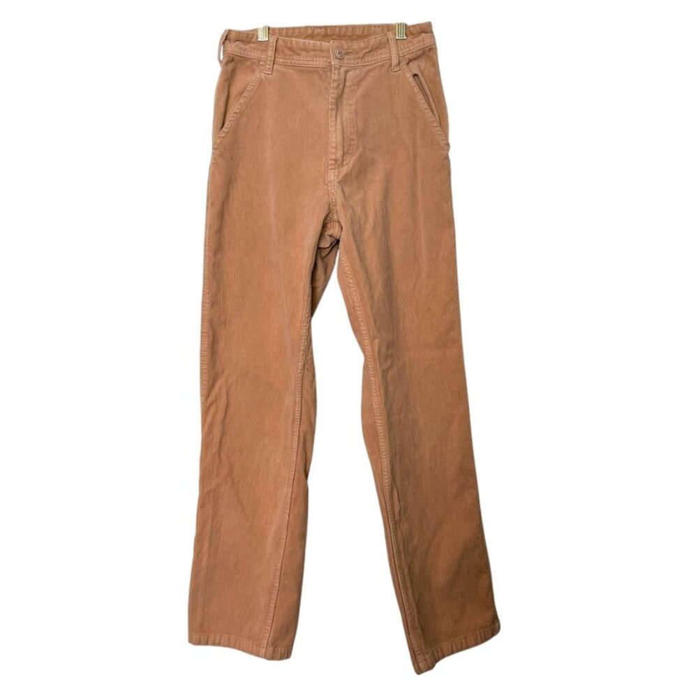 J Galt High Rise Corduroy Pants‎ Women S Brown Cotton Casual Granolagirl Boho